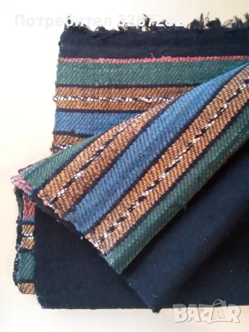 Черга,Българска,,Кюстендилско,Ръчно Тъкана, снимка 16 - Килими - 47954939