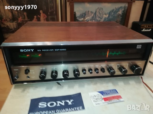 SONY RETRO RECEIVER-MADE IN JAPAN 2808231410, снимка 4 - Ресийвъри, усилватели, смесителни пултове - 41996746