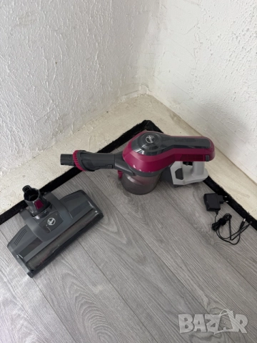 Hoover HF110P | Безжична Вертикална Прахосмукачка без Торба| За Косми от Животни | LED, снимка 3 - Прахосмукачки - 56260228