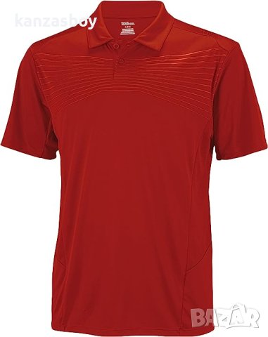 Wilson Men's Polo Shirts - страхотна мъжка тениска КАТО НОВА ХЛ, снимка 1 - Тениски - 41285367