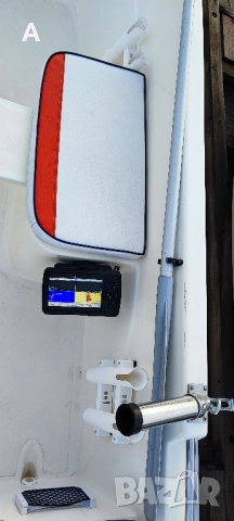 Лодка Safter 450 (2020г.), Yamaha 25кс(2023г., 456 часа), Garmin Striker Plus 7sv, снимка 11 - Воден транспорт - 52660408