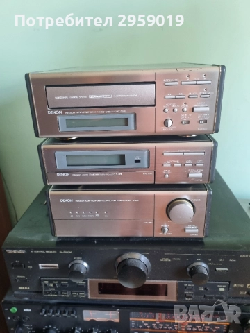 Denon мини система , снимка 2 - Ресийвъри, усилватели, смесителни пултове - 51543028