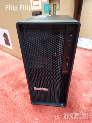 Сървър Lenovo ST50_V3 чисто нови, снимка 2 - Работни компютри - 53132690