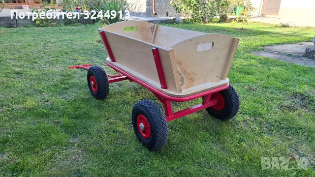 Чосто нова традиционна немска ръчна количка (тип Bollerwagen), снимка 4 - Други стоки за дома - 56246080