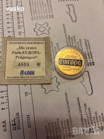 Перфектен плакет, снимка 3 - Нумизматика и бонистика - 52915456