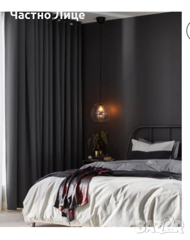 Комплект Чисто Нови Луксозни Завеси HILLEBORG IKEA 2 бр., снимка 5 - Пердета и завеси - 50460051