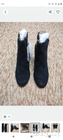 ПОСЛЕДНИ 2 РАЗМЕНЯМ, снимка 3 - Дамски обувки на ток - 53423082