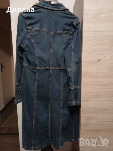 дънково манто, снимка 3 - Палта, манта - 47519620