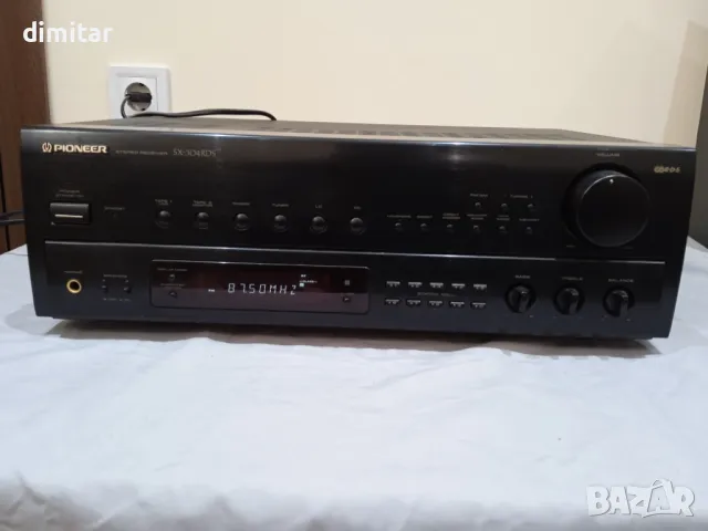 Усилвател Pioneer SX -304 RDS, снимка 2 - Ресийвъри, усилватели, смесителни пултове - 48469087