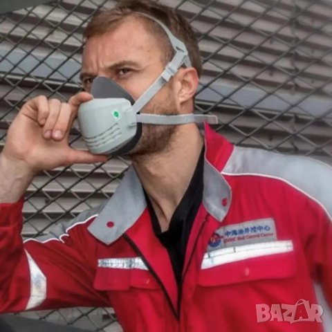 Респираторна полумаска с филтър І Маска за боядисване, снимка 4 - Бои, лакове, мазилки - 44208870