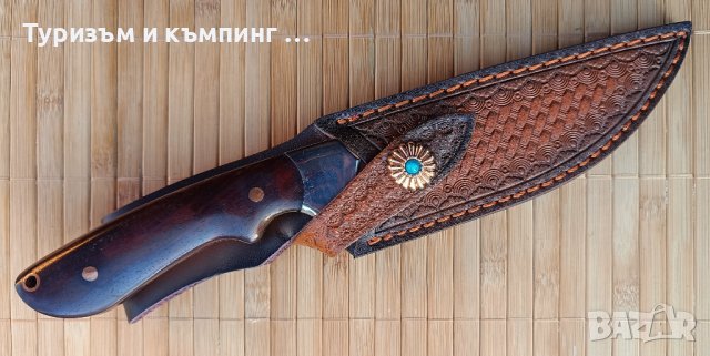 Ловен нож /ръчна изработка и стомана 440C /, снимка 13 - Ножове - 43596516