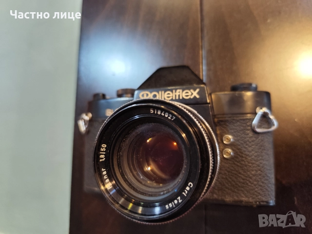 Фотоапарат Rolleiflex SL35 с обектив Planar 1,8/50 Carl Zeiss , снимка 3 - Фотоапарати - 52866428