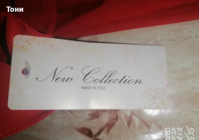 Ново Червена Дамска Рокля с Едно Рамо М, снимка 7 - Рокли - 50689998