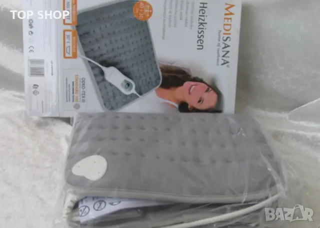 Пухкава и мека отоплителна възглавница 40 x 30см, Medisana, снимка 3 - Възглавници - 49184280