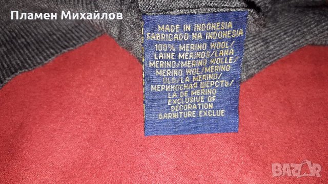 Ralph Lauren Polo-Ориг. Пуловер мерино, снимка 5 - Пуловери - 34026300