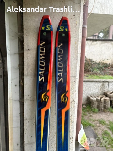 Ски Salomon S727 – 195 см с автомати (подарък щеки)