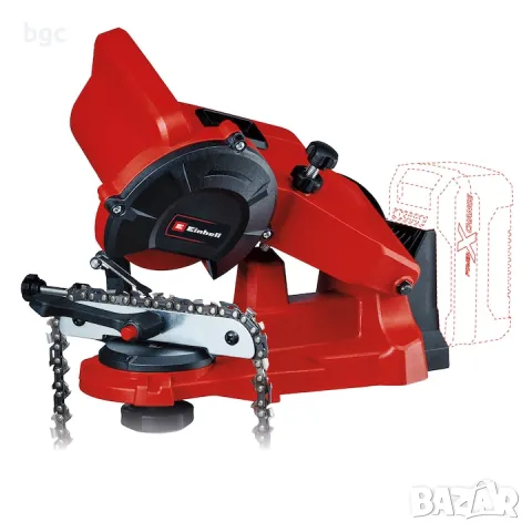  Безжична машина за заточване на вериги Einhell GE-CS 18 Li Solo, 6500 об/мин, Диск 108x23x3.2 мм, Б, снимка 3 - Други инструменти - 49530264