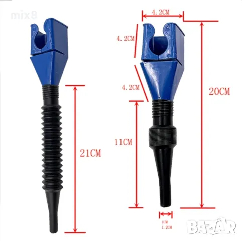 Удобна сгъваема фуния , снимка 3 - Аксесоари и консумативи - 47418318