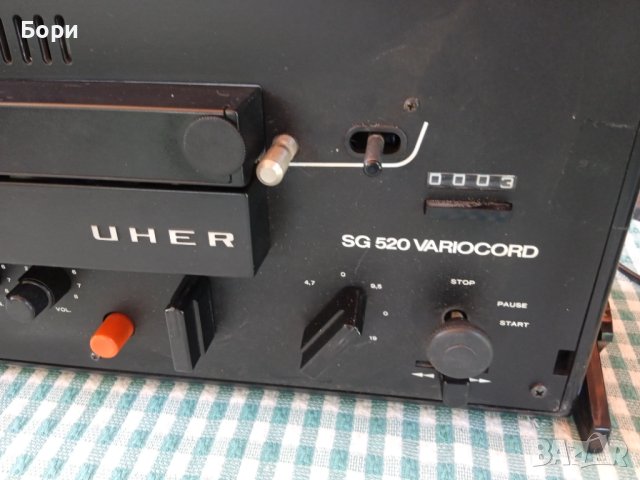 UHER SG 520 VARIOCORD Магнетофон, снимка 3 - Декове - 41439368