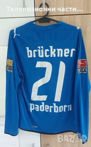 Оригинална тениска на SC Paderborn 07 - Daniel Brückner #21, домакински екип 2009/2010 Puma,размер M, снимка 2 - Спортни дрехи, екипи - 55979975