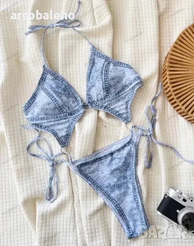 Секси дамски бански костюм от две части , снимка 3 - Бански костюми - 49859848