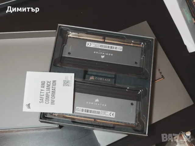 2 кит-а - Corsair DOMINATOR® PLATINUM RGB 64GB (2x32GB) PC5-48000 (DDR5-6000), снимка 3 - RAM памет - 56087782