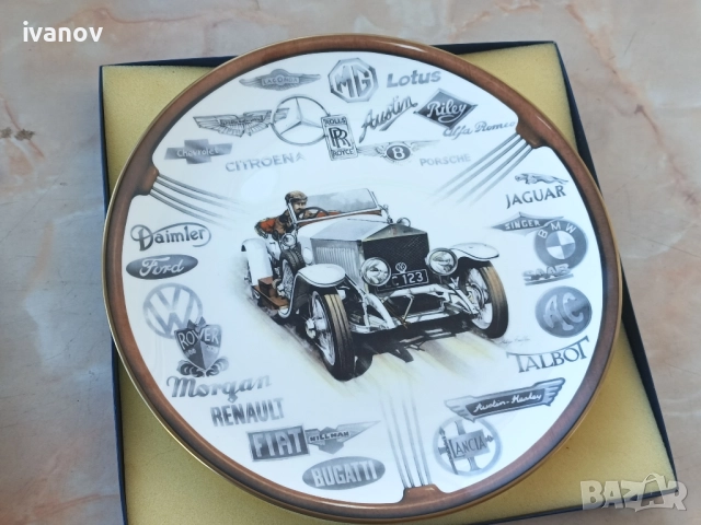 Английска порцеланова чиния, снимка 7 - Антикварни и старинни предмети - 51736503