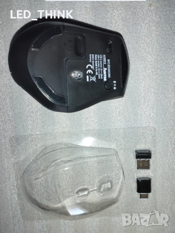 Безжична Мишка с тихи бутони HAMA MW-600, снимка 5 - Клавиатури и мишки - 52974461