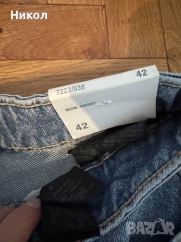 Къси дънкови панталони ZARA, снимка 3 - Къси панталони и бермуди - 55754563