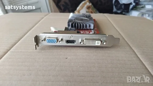 Видео карта AMD Radeon Asus HD EAH5450 Silent HDMI 512MB GDDR2 64bit PCI-E, снимка 2 - Видеокарти - 55934497