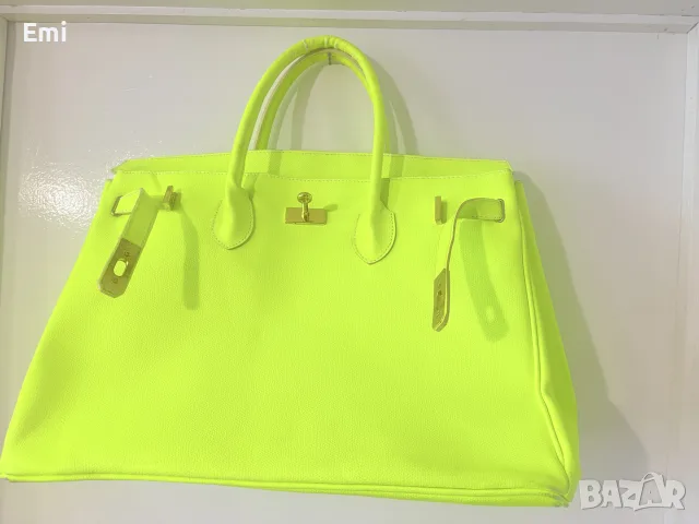 италянска чанта от естествена кожа тип Hermes , снимка 3 - Чанти - 55738354
