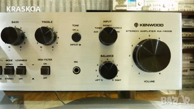 KENWOOD KA-1400B, снимка 5 - Ресийвъри, усилватели, смесителни пултове - 47682760