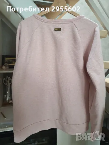 Barbour international бледорозов суитчър XL, снимка 5 - Суичъри - 49930909