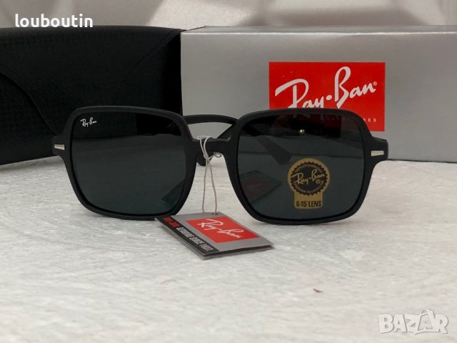 Ray-Ban RB1973 Skuare 2 Рей Бан дамски слънчеви очила черни, снимка 7 - Слънчеви и диоптрични очила - 41846433
