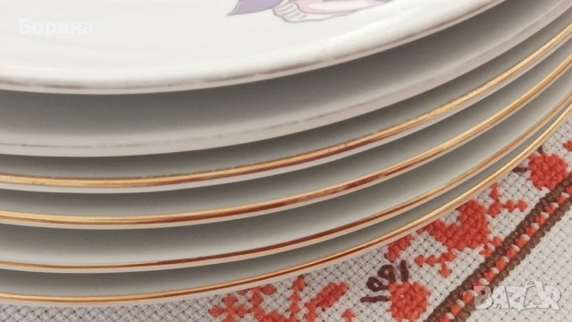 Български порцелан , снимка 5 - Чинии - 39600885