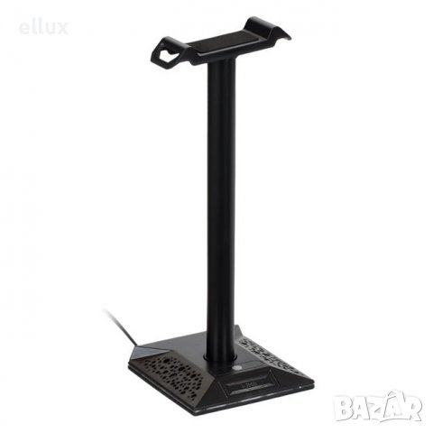 Промоция -50% отстъпка ! Геймърска RGB стойка за слушалки I-JMB LED / USB, снимка 3 - Слушалки за компютър - 39911026