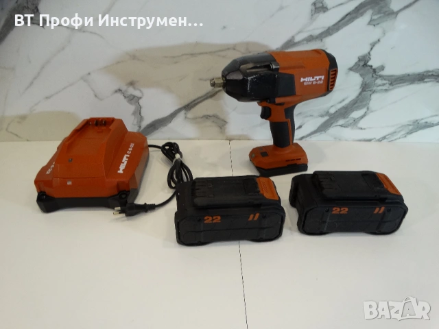 Hilti SIW 8 - 22 / Nuron - Мощен гайковерт 1000 Nm, снимка 8 - Други инструменти - 53082031