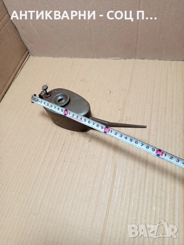 Соц Стара Метална Масльонка За Машини Техника. НОМЕР 593., снимка 8 - Антикварни и старинни предмети - 53387182