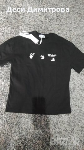 Off White нова тениска с етикет, снимка 8 - Тениски - 41676774