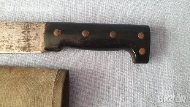 Оригинално немско мачете-тесак, снимка 4 - Антикварни и старинни предмети - 51780492
