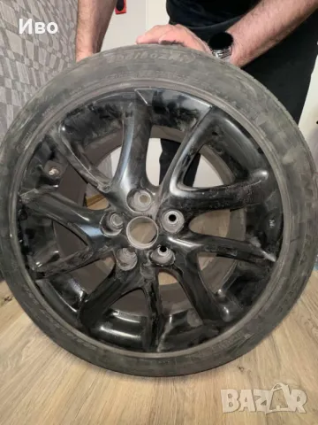 Комплект джанти с гуми 17 Mazda, снимка 5 - Гуми и джанти - 49143943