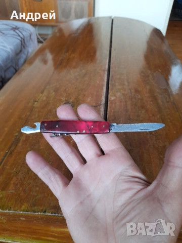 Стар джобен нож,ножче,ножка #144, снимка 4 - Други ценни предмети - 51881704