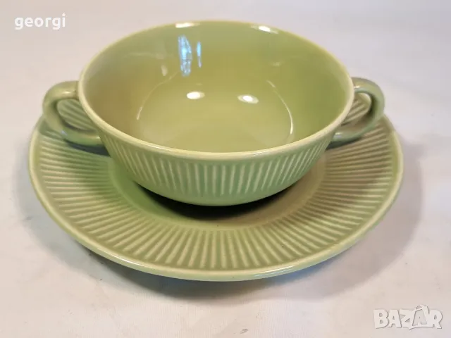 чаша с чинийка Villeroy &boch с две дръжки 25/3