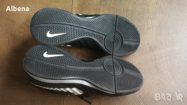NIKE TIEMPO X Leather Football Boots Размер EUR 38,5 / UK 5,5 за футбол естествена кожа 93-14-S, снимка 11 - Детски маратонки - 44516236
