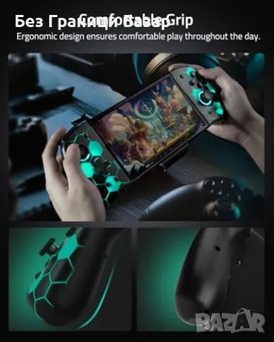 Нов Гейминг Контролер за Switch/Switch OLED с Персонализиране на Бутони, снимка 3 - Друга електроника - 48924610