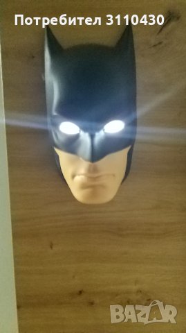 Батман нощна лампа за деца, снимка 2 - Настолни лампи - 42267615