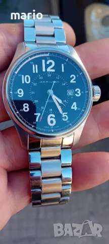 Hamilton 44mm автоматик, снимка 3 - Мъжки - 55991339