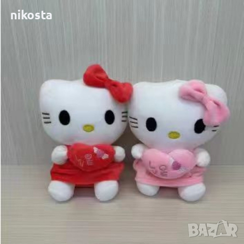 Мека плюшена играчка Hello Kitty 25 см