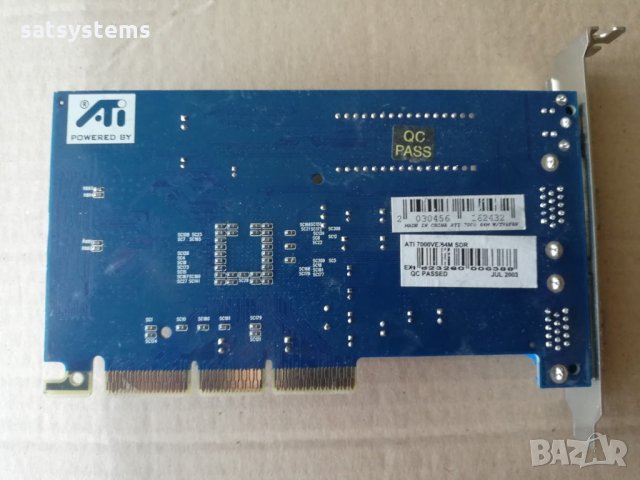 Видео карта ATi Radeon 7000VE Dual VGA 64MB SDR 64bit AGP, снимка 6 - Видеокарти - 33853790