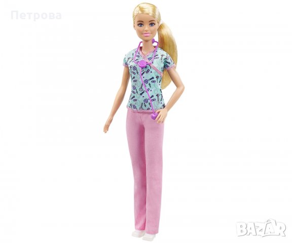 Кукла "Барби" медицинска сестра, снимка 4 - Кукли - 35938976